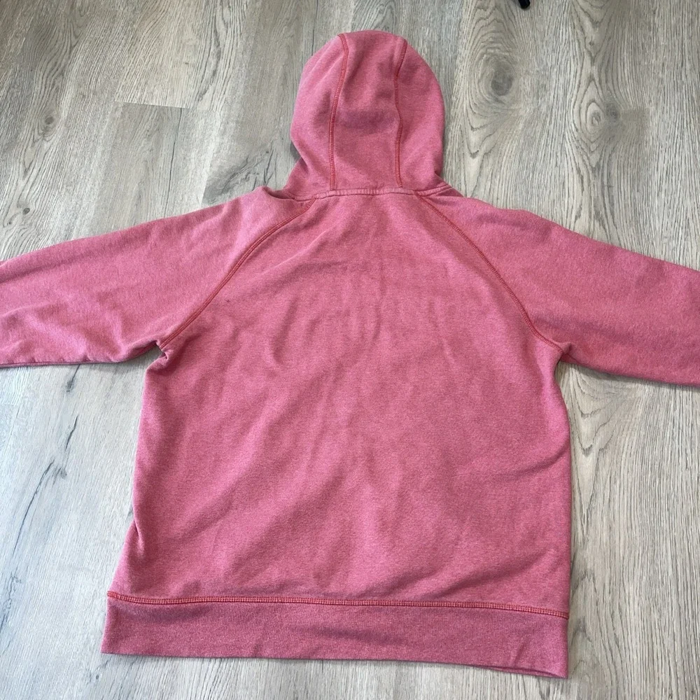 The North Face brick Red half dome Pullover cotton poly Hoodie  Size L